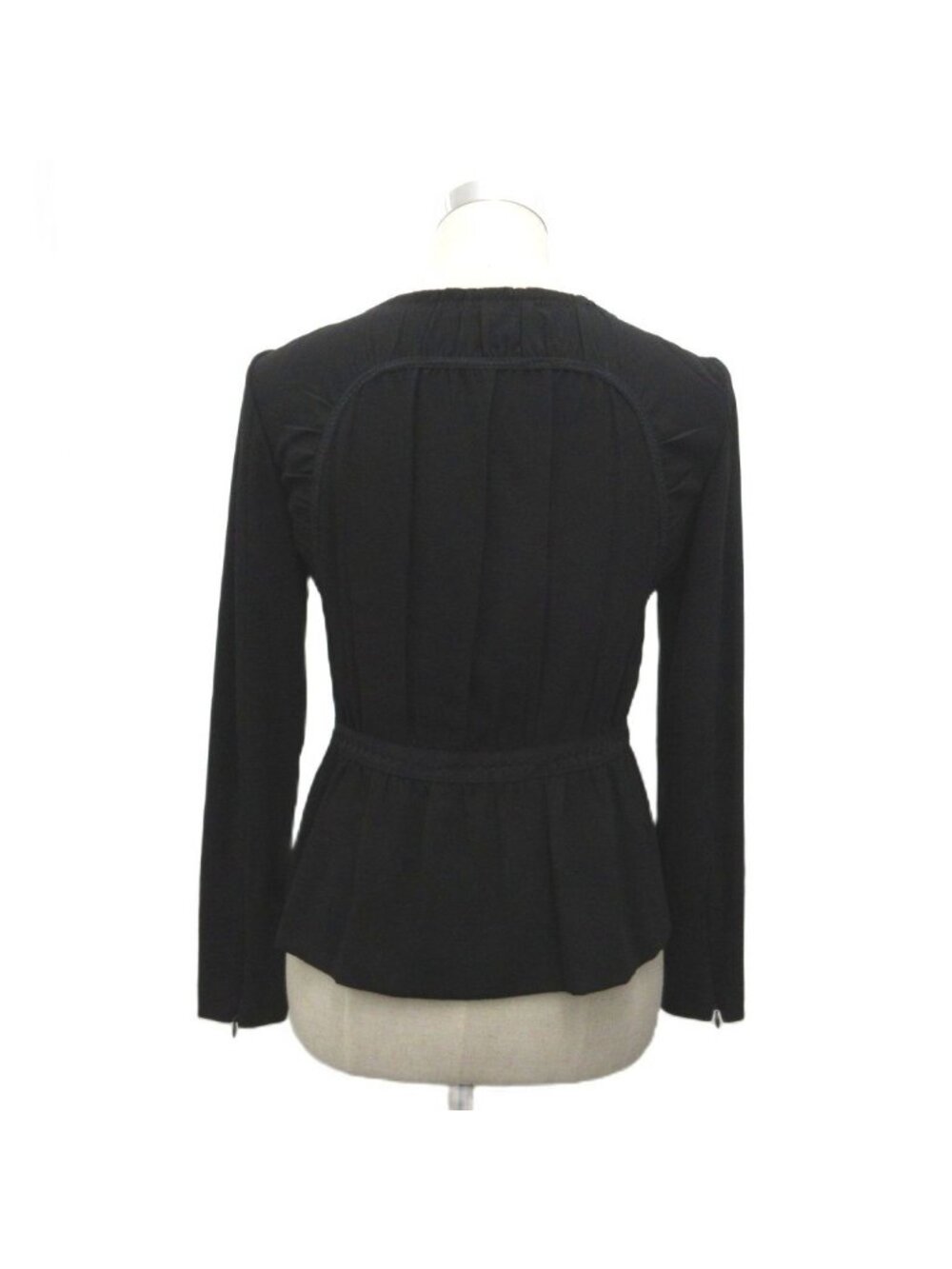 Prada Collarless Jacket Double Zip 38 - Picture 2 of 5